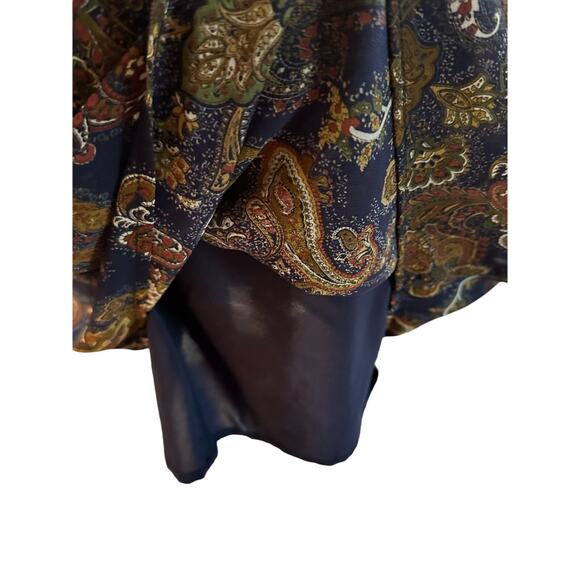 41 Hawthorn Paisley Sleeveless Dress Sz S - Picture 6 of 7